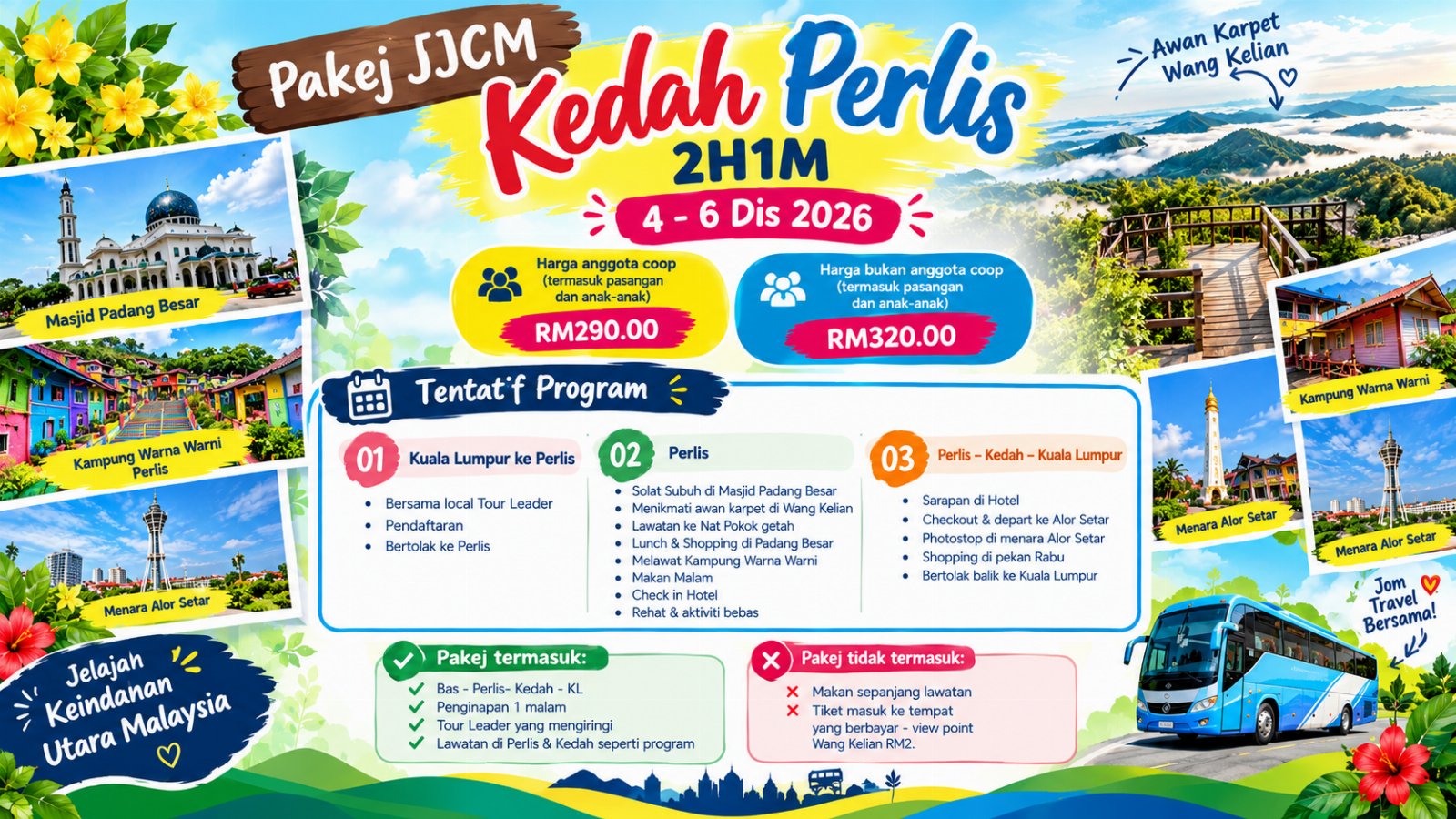 Pakej JJCM Kedah Perlis