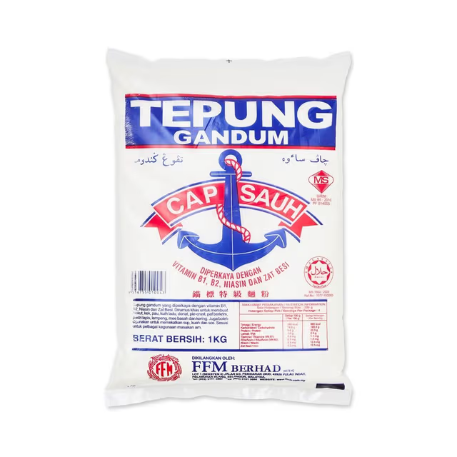 Tepung Gandum Cap Sauh-1Kg