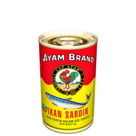 AYAM BRAND IKAN SARDIN 155G